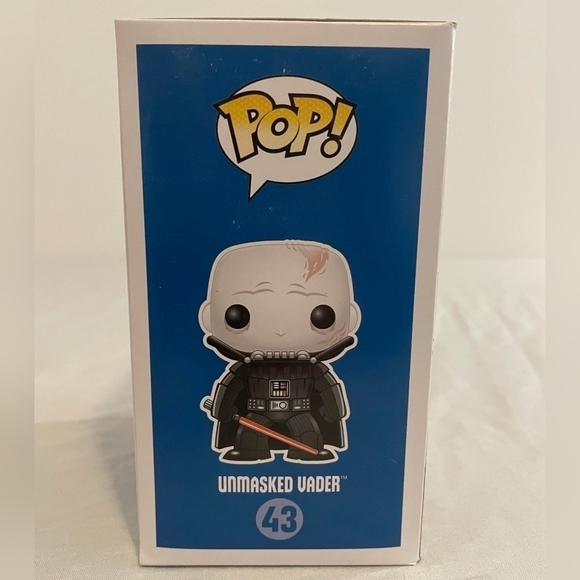 Star Wars Unmasked Darth Vader Funko Pop Bobble Head #43 - Picture 4 of 5